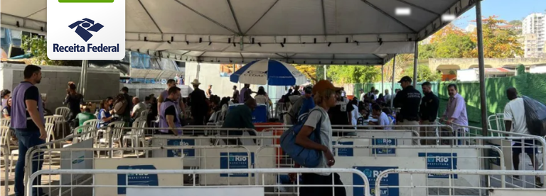 Receita Federal no Rio de Janeiro participa da ação social 