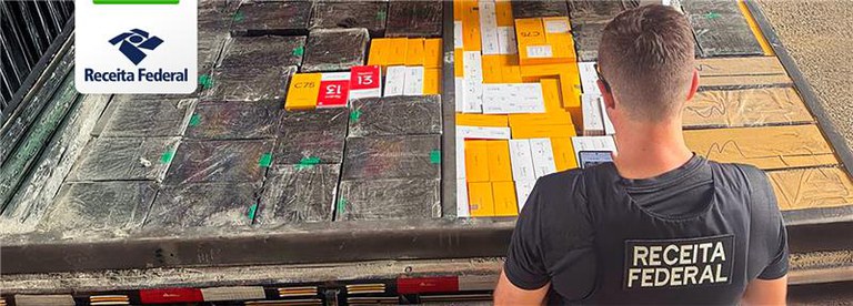 Receita Federal apreende veículo com carga de eletrônicos no município paranaense de Reserva