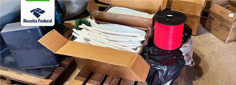 Receita Federal em Cáceres apreende 200 Kg de explosivos em Pontes e Lacerda/MT